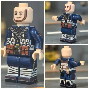 Minifigure - Royal Naval Division (RND) Machine Gunner Lance Corporal (The Heavy Weapons Specialist) WWI (LEGO Compatible) Minifigure - Royal Naval Division (RND) Machine Gunner Lance Corporal (The Heavy Weapons Specialist) WWI (LEGO Compatible)