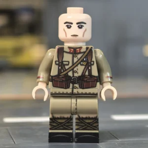 Minifigure – Imperial Japanese Army (IJA) Infantryman – 7th Division (Type 45 Khaki Uniform Variant) WWI (LEGO Compatible) Minifigure – Imperial Japanese Army (IJA) Infantryman – 7th Division (Type 45 Khaki Uniform Variant) WWI (LEGO Compatible)