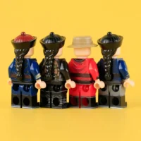 the back of the Minifigure – Late Qing Dynasty Imperial Army Squad (LEGO Compatible)
