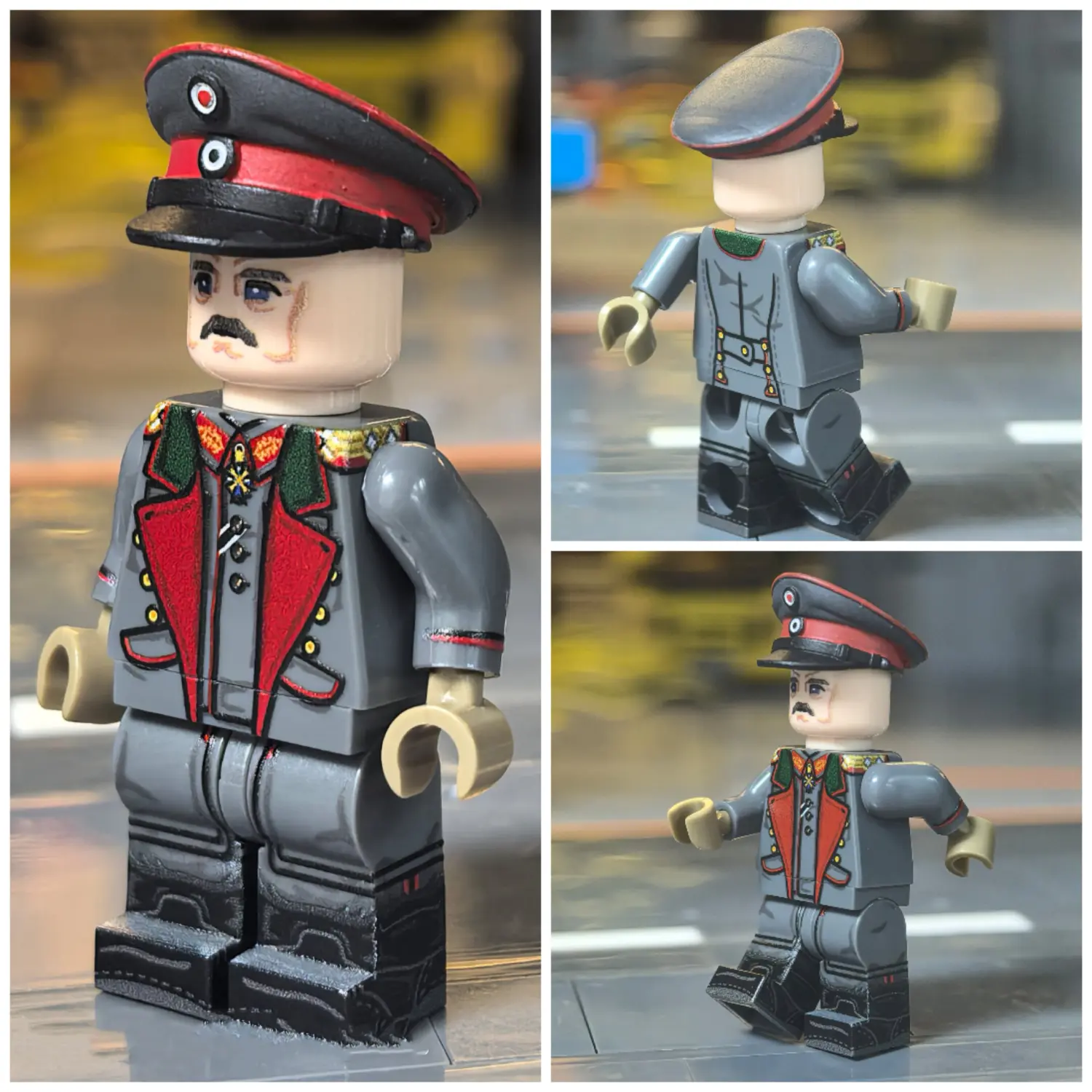 Minifigure - General Erich Ludendorff (First Quartermaster General of the Imperial German Army - 1918) WWI (LEGO Compatible)