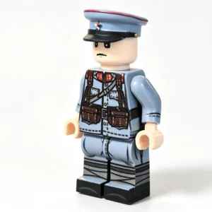 Republic Of China Infantryman Wwi (beiyang Army Regular Soldier – Allied Powers) (without Cap) Custom Printed Brick Block Figure 2