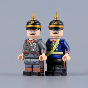 Minifigure - Kaiser Wilhelm II Officer (World War I - EarlyField Service) (LEGO Compatible)