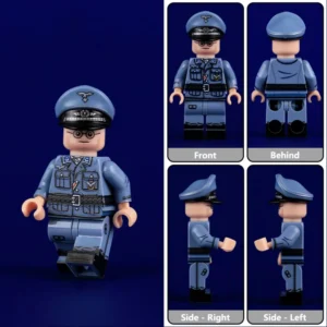 Minifigure - German Luftwaffe (Air Force) Medical Officer WWII (LEGO Compatible)
