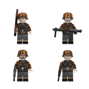 Minifigure - German Waffen-SS Infantry Squad (Late War) (LEGO Compatible) Minifigure - German Waffen-SS Infantry Squad (Late War) (LEGO Compatible)