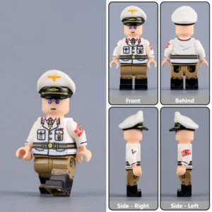 Minifigure - Karl Hanke (Reichsführer-SS Gauleiter) a high-ranking official in Nazi Germany WWII (LEGO Compatible) Minifigure - Karl Hanke (Reichsführer-SS Gauleiter) a high-ranking official in Nazi Germany WWII (LEGO Compatible)