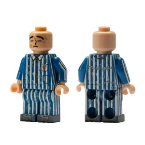 Minifigure - Nazi Concentration Camp Political Prisoner (ExhaustedBruised Variant) WWII (LEGO Compatible) Minifigure - Nazi Concentration Camp Political Prisoner (ExhaustedBruised Variant) WWII (LEGO Compatible)