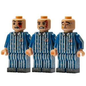 Minifigure - Nazi Holocaust Concentration Camp Political Prisoners WWII (LEGO Compatible) Minifigure - Nazi Holocaust Concentration Camp Political Prisoners WWII (LEGO Compatible)
