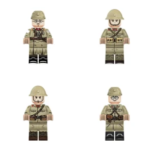 Minifigure – Imperial Japanese Army (IJA) Military Set WWII (LEGO Compatible) Minifigure – Imperial Japanese Army (IJA) Military Set WWII (LEGO Compatible)