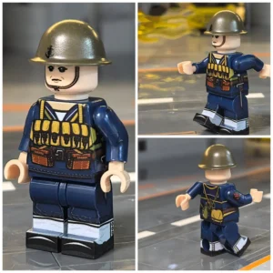 Minifigure – Imperial Japanese Navy SNLF Grenadier WWII (LEGO Compatible) Minifigure – Imperial Japanese Navy SNLF Grenadier WWII (LEGO Compatible)