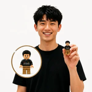 All-in-One Custom Brick Block Figure Bundle Hand-Drawn Design & 10 Printed Figures Production gametoystudio All-in-One Custom Brick Block Figure Bundle Hand-Drawn Design & 10 Printed Figures Production gametoystudio