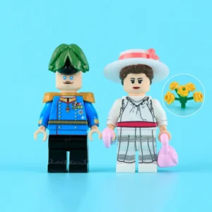 Minifigure - Archduke Franz Ferdinand & Sophie Austro-Hungarian Royal Couple WWI (LEGO Compatible)