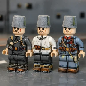 Minifigure - Eastern and Central European Military Minifigures (WWI & WWII) (LEGO Compatible)