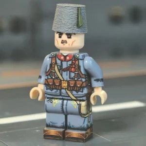 Minifigure - Hungarian Mentett (Exempted) Soldier (Grey Duty Variant) WWI (LEGO Compatible)
