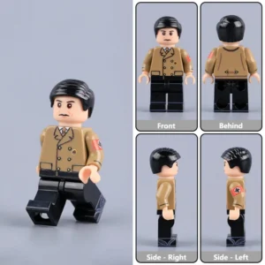 Minifigure - Joseph Goebbels German Propaganda Minister Officer Double-Breasted Suit Variant WWII (LEGO Compatible) Minifigure - Joseph Goebbels German Propaganda Minister Officer Double-Breasted Suit Variant WWII (LEGO Compatible)
