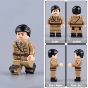 Minifigure - Joseph Goebbels German Propaganda Minister Officer WWII (LEGO Compatible) Minifigure - Joseph Goebbels German Propaganda Minister Officer WWII (LEGO Compatible)