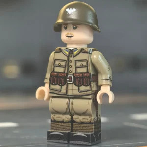 Minifigure - Polish People's Army Infantryman (Eastern Front Exile Forces, LWP First Polish Army) WWII (LEGO Compatible)