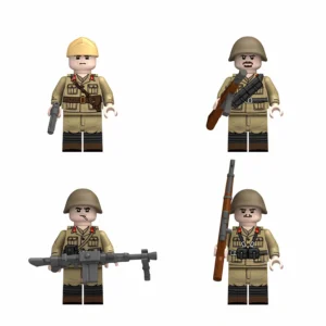 Minifigure - Royal Italian Army Infantry Squad WWII (LEGO Compatible) Minifigure - Royal Italian Army Infantry Squad WWII (LEGO Compatible)