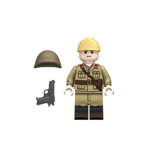 Minifigure - Royal Italian Army Officer (North Africa Tropical Variant) WWII (LEGO Compatible) Minifigure - Royal Italian Army Officer (North Africa Tropical Variant) WWII (LEGO Compatible)
