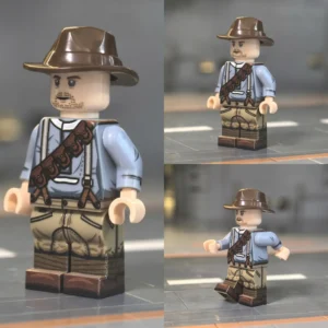 Anzac Australian Infantryman (gallipoli Campaign) Wwi Custom Printed Brick Block Figure 2