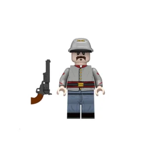 Confederate Artillery Corporal Artilleryman (csa) American Civil War Custom Printed Brick Block Figure