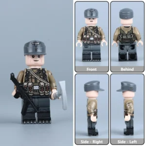 German Gebirgsjäger (Mountain Trooper) Infantryman WWII - Custom Printed Brick Block Figure German Gebirgsjäger (mountain Trooper) Infantryman Wwii Custom Printed Brick Block Figure