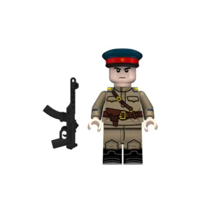 Soviet Nkvd Staff Officer Major Wwii Custom Printed Brick Block Figure