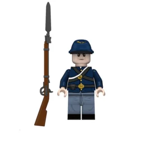 Union Infantry Private (pvt. Inf.) American Civil War Custom Printed Brick Block Figure