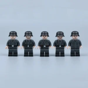 Wehrmacht Artillery Gun Crew Squad (wwii) Custom Printed Brick Block Figure