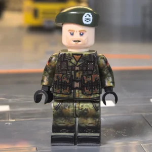 West German Bundeswehr Grenadier (Flecktarn Variant) Late Cold War - Custom Printed Brick Block Figure West German Bundeswehr Grenadier (flecktarn Variant) Late Cold War Custom Printed Brick Block Figure