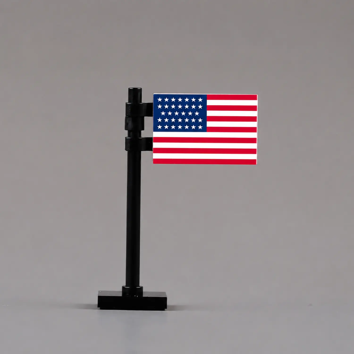 34 Star United States Flag (american Civil War Era) Assembly Custom 3d Printed Miniature Accessory Parts Pieces For Brick Block Figures