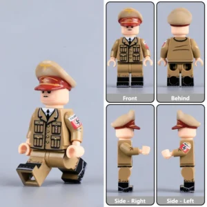 Albert Speer (architect & Armaments Minister) Ww2 Custom Printed Brick Block Figure