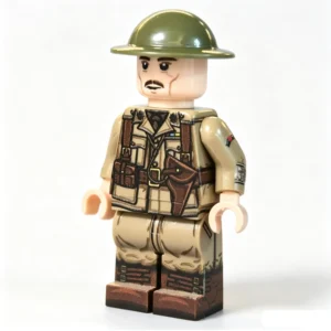 Colonel Mackenzie British Army Officer (colonel Mackenzie, 1917) Wwi Custom Printed Brick Block Figure