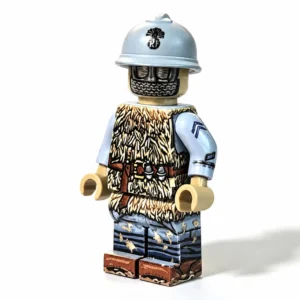 French Army Trench Hunter (straw Camouflage) Wwi Custom Printed Brick Block Figure 4