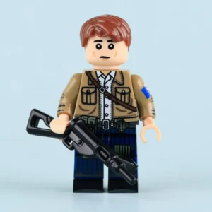 French Resistance (forces Of The Interior) Sten Gunner Ww2 Custom Printed Brick Block Figure