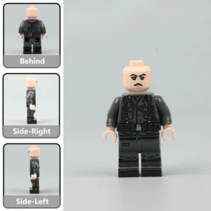 French Volunteer Ss Rifleman (charlemagne Division) Custom Printed Brick Block Figure