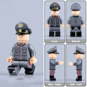 Friedrich Olbricht General Of Infantry Ww2 Custom Printed Brick Block Figure