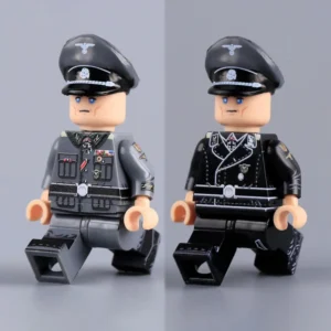 German Commander Josef Dietrich Ww2 Custom Printed Brick Block Figure