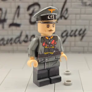 German General Heinz Guderian (greatcoat Variant) (wwii) Custom Printed Brick Block Figure