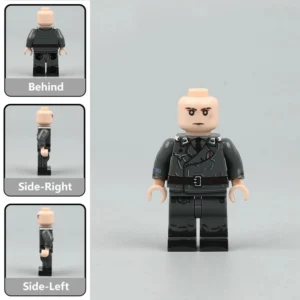 German Hermann Göring Division Panzer Crewman With Double Breasted Panzer Wrap (panzerjacke) (wwii) Custom Printed Brick Block Figure