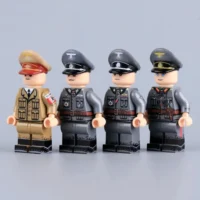 German High Command & Officials Ww2 Custom Printed Brick Block Figure