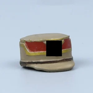 German Kepi Style Cap (schaftmütze) Wwii Custom 3d Printed Miniature Accessory Parts Pieces For Brick Block Figures