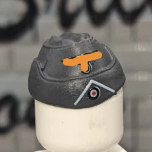 German M38 Overseas Cap (schiffchen) For Infantry Wwii Custom 3d Printed Miniature Accessory Parts Pieces For Brick Block Figures
