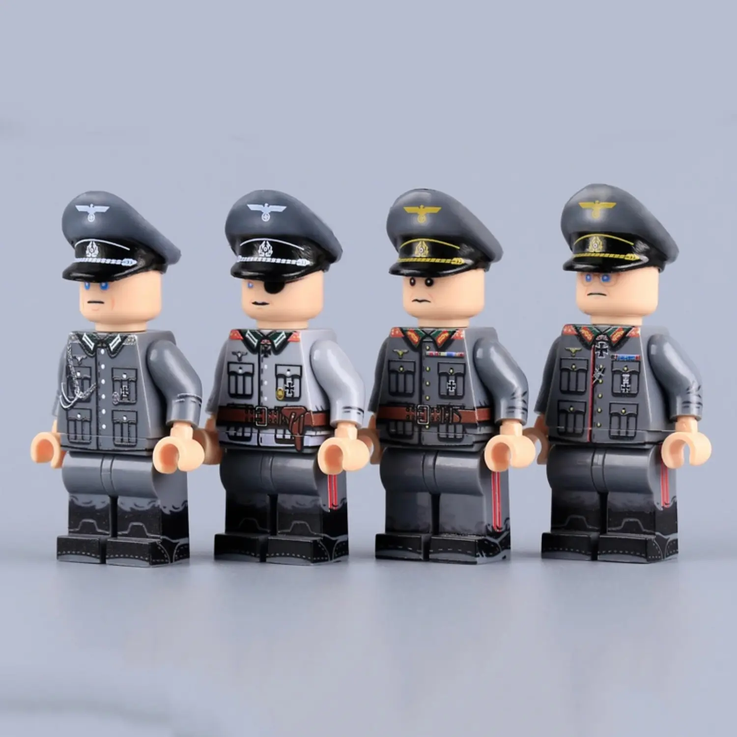 German Operation Valkyrie Leaders Collection Ww2 Custom Printed Brick Block Figure
