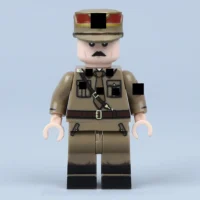 German Sa Leader Ernst Röhm (service Uniform) (wwii) Custom Printed Brick Block Figure
