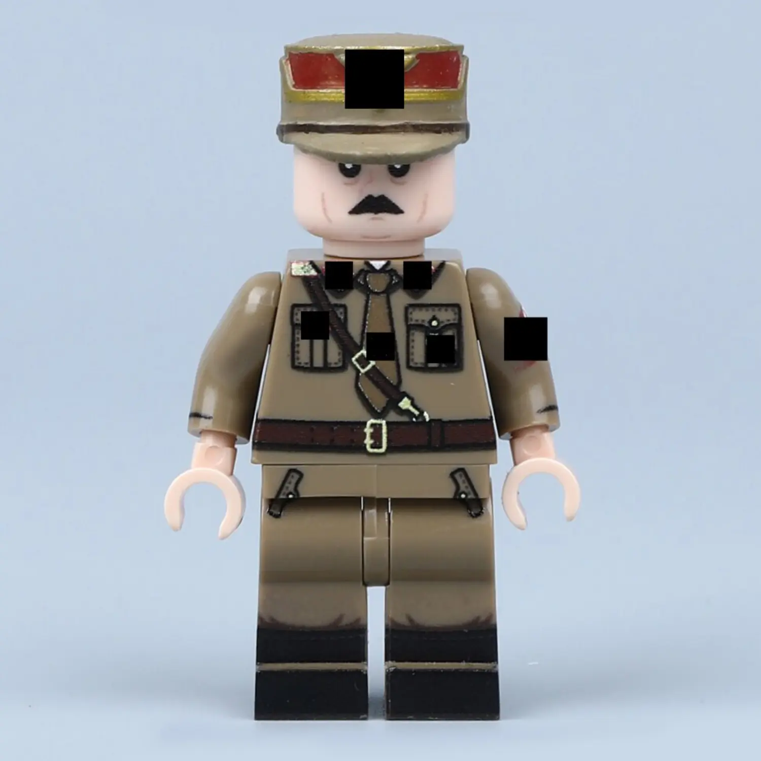 German Sa Leader Ernst Röhm (service Uniform) (wwii) Custom Printed Brick Block Figure