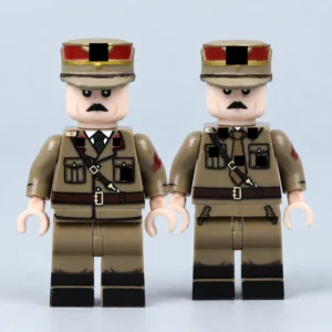 German Sa Leader (ernst Röhm) (wwii) Custom Printed Brick Block Figure