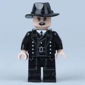 German Secret Police (gestapo Officer Shouting Variant) (wwii) Custom Printed Brick Block Figure