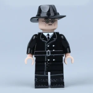 German Secret Police (gestapo Officer) (wwii) Custom Printed Brick Block Figure.
