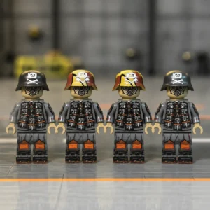 German Stormtrooper & Grenadier Squad Wwi Custom Printed Brick Block Figure