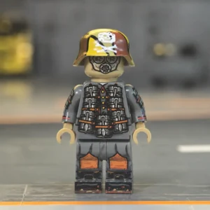 German Stormtrooper Trench Raider (camouflage Helmet Edition) Custom Printed Brick Block Figure